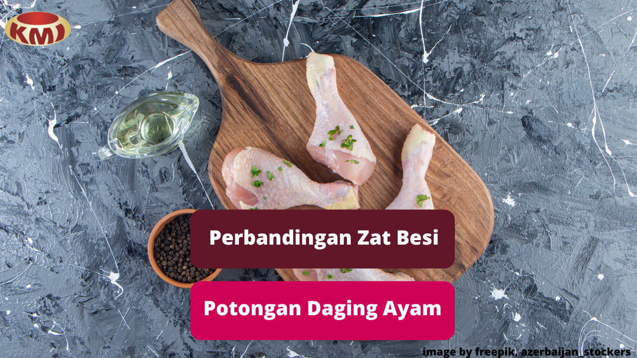 Berikut Penjelasan Perbandingan Zat Besi Pada Potongan Daging Ayam